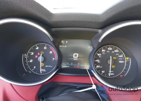 2021 Alfa Romeo Stelvio Ti Awd из США, поврежденный, VIN ZASPAKBNXM7D14789